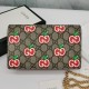 Replicas Tarjetero Gucci Chain con estampado de manzana GG 634275 Baratos Imitacion