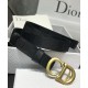 Replicas Christian Dior Mujeres Saddle Nylon Belt Negro Baratos Imitacion