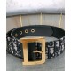 Replicas Christian Dior Mujer Diorquake Dior Oblique Belt Dark Blue Baratos Imitacion