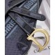 Replicas Christian Dior Saddle Camouflage Pouch Belt Azul Baratos Imitacion