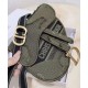 Replicas Christian Dior Saddle Camouflage Pouch Belt Verde Baratos Imitacion