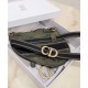 Replicas Christian Dior Saddle Camouflage Pouch Belt Verde Baratos Imitacion