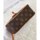 Replicas Louis Vuitton Deauville Mini Bolsos M45528 Marrón Baratos Imitacion