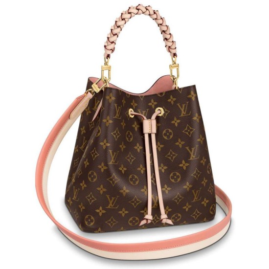 Replicas Louis Vuitton Bolso Neonoe MM M45577 Marrón Baratos Imitacion