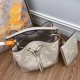 Replicas Louis Vuitton Bolso NeoNoe MM en cuero gris Tourterelle M45555 Baratos Imitacion