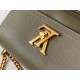 Replicas Louis Vuitton Bolso Lockme Chain PM en cuero verde M57067 Baratos Imitacion