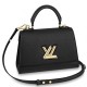 Replicas Louis Vuitton Twist One Handle PM Bolso negro M57093 Baratos Imitacion