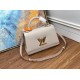 Replicas Louis Vuitton Twist One Handle PM Greige Bolsa M57214 Baratos Imitacion