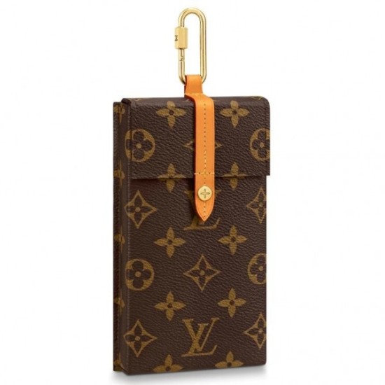 Replicas Louis Vuitton Box Phone Case Monogram Canvas M68523 Baratos Imitacion