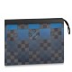 Replicas Louis Vuitton Pochette Voyage MM Damier Graphite Giant N60412 Baratos Imitacion