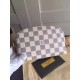 Replicas Louis Vuitton Bolsa de cosméticos Damier Azur N60024 Baratos Imitacion