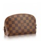 Replicas Louis Vuitton Bolsa de cosméticos Damier Ebene N47516 Baratos Imitacion