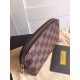 Replicas Louis Vuitton Bolsa de cosméticos Damier Ebene N47516 Baratos Imitacion