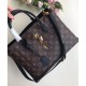 Replicas Louis Vuitton Bolso de lona Monogram Canvas M43550 Negro Baratos Imitacion