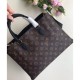 Replicas Louis Vuitton Bolso de lona Monogram Canvas M43550 Negro Baratos Imitacion