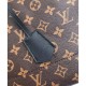 Replicas Louis Vuitton Bolso de lona Monogram Canvas M43550 Negro Baratos Imitacion