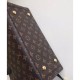 Replicas Louis Vuitton Bolso de lona Monogram Canvas M43550 Negro Baratos Imitacion