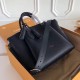 Replicas Louis Vuitton Bolso Haumea Black de cuero Mahina M55029 Baratos Imitacion