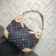 Replicas Louis Vuitton Bolso Monogram Multicolor Greta Blanco M40196 Baratos Imitacion