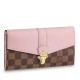 Replicas Louis Vuitton Cartera Clapton Damier Ebene N64447 Baratos Imitacion