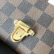 Replicas Louis Vuitton Cartera Clapton Damier Ebene N64447 Baratos Imitacion