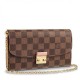 Replicas Louis Vuitton Cartera Croisette Damier Ebene N61273 Baratos Imitacion