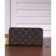 Replicas Louis Vuitton Cartera Zippy M67246 Marrón Baratos Imitacion