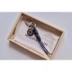 Replicas Louis Vuitton Cuerda de cuero Key Holder M67224 Baratos Imitacion