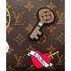 Replicas Louis Vuitton Estuche City M63447 Marrón Baratos Imitacion