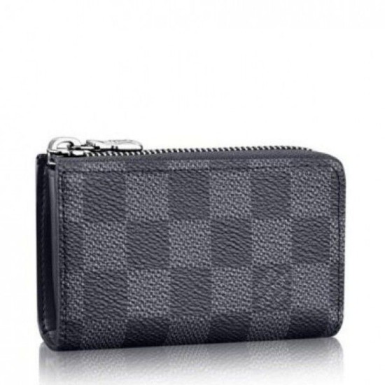 Replicas Louis Vuitton Estuche para llaves Car Damier Graphite N64410 Baratos Imitacion