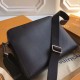 Replicas Louis Vuitton Anton Messenger PM Bolso Taiga Cuero M33427 Baratos Imitacion