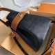 Replicas Louis Vuitton Black Twist Bucket Epi cuero M52804 Baratos Imitacion