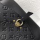 Replicas Louis Vuitton Bolso Blanche Negro Monogram Empreinte M43616 Baratos Imitacion