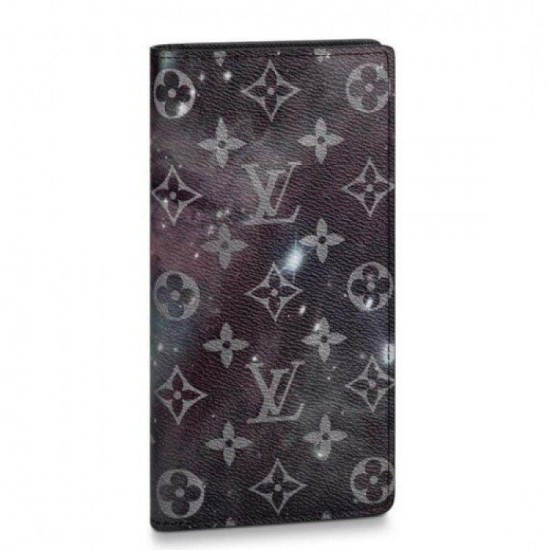 Replicas Louis Vuitton Brazza Moned Monogram Galaxy M63871 Baratos Imitacion