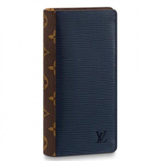 Replicas Louis Vuitton Brazza Wallet Epi Patchwork M62911 Baratos Imitacion