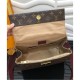 Replicas Louis Vuitton Cluny BB Mongram Canvas M43982 Marrón Baratos Imitacion