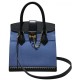 Replicas Louis Vuitton Cour Marly PM M51595 Azul Baratos Imitacion