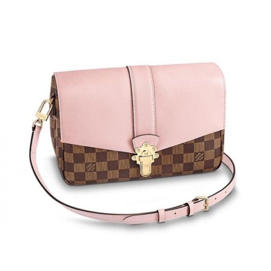 Replicas Louis Vuitton Damier Ebene Canvas Clapton Bag N44244 Baratos Imitacion