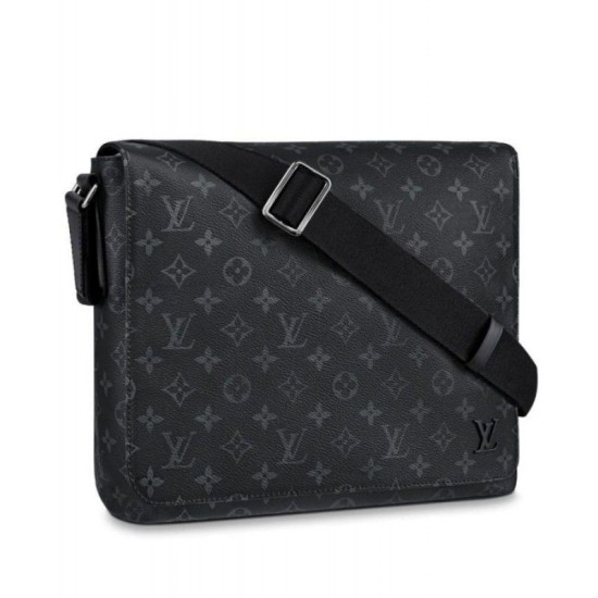 Replicas Louis Vuitton District MM M44001 Negro Baratos Imitacion