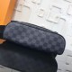 Replicas Louis Vuitton District PM Messenger Damier Graphite N40040 Baratos Imitacion