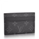 Replicas Louis Vuitton Doble Tarjeta Eclipse Monogram Eclipse M62170 Baratos Imitacion