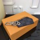 Replicas Louis Vuitton Enchappes Key Holder Damier Graphite M67916 Baratos Imitacion