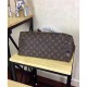 Replicas Louis Vuitton Flor Hobo Monogram Lienzo M43547 Baratos Imitacion