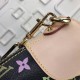 Replicas Louis Vuitton Judy MM Bolsa Negro monogram Multicolore M40256 Baratos Imitacion