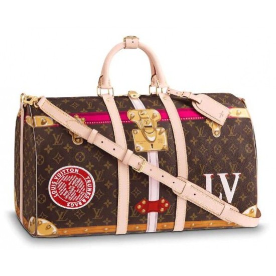 Replicas Louis Vuitton Keepall Bandouliere 50 M43613 Baratos Imitacion