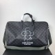 Replicas Louis Vuitton Keepall Bandouliere 50 monogram Eclipse M43683 Baratos Imitacion