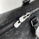 Replicas Louis Vuitton Keepall Bandouliere 50 monogram Eclipse M43683 Baratos Imitacion