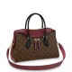 Replicas Louis Vuitton Monogram Canvas Tuileries Marine Bordeaux M43706 Baratos Imitacion