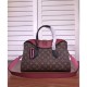 Replicas Louis Vuitton Monogram Canvas Tuileries Marine Bordeaux M43706 Baratos Imitacion