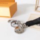 Replicas Louis Vuitton Monogram Eclipse Dragonne Bag Charm M61950 Baratos Imitacion